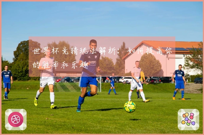 世界杯竞猜玩法解析：如何提高你的胜率和乐趣